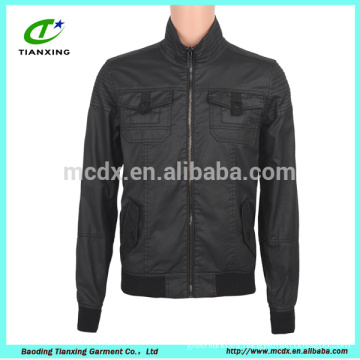 2015 lavado Nueva chaqueta de moda para hombre casual del nuevo diseño